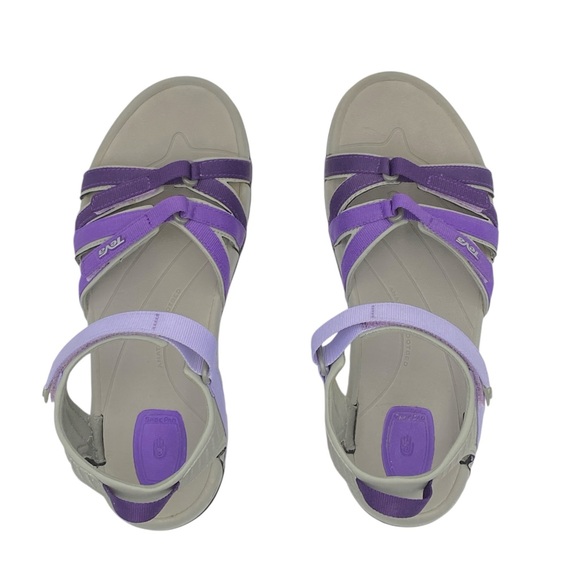 TEVA Women's Tirra Deep Lavender Gradient Purple Sandals EUC - Picture 6 of 12